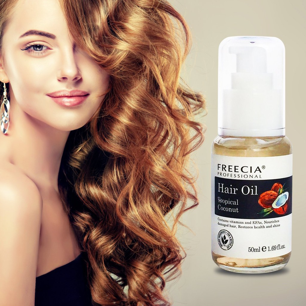 Tinh dầu dưỡng mềm mượt tóc Freecia Hair Oil Macadamia 50ml