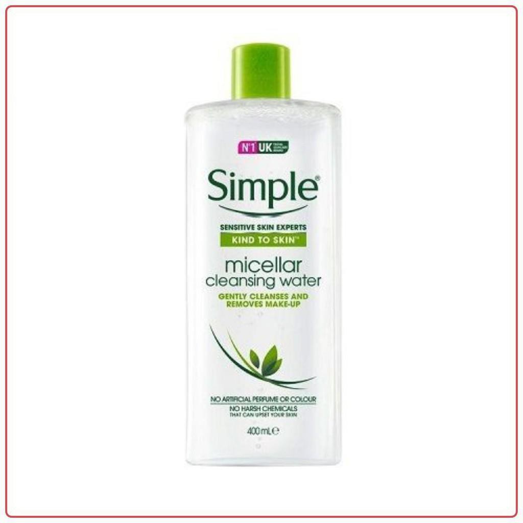 NƯỚC TẨY TRANG_ Simple Kind to Skin Micellar Cleansing Water 200ML_ MẪU 2020_VARI WAXINGCREAM | BigBuy360 - bigbuy360.vn