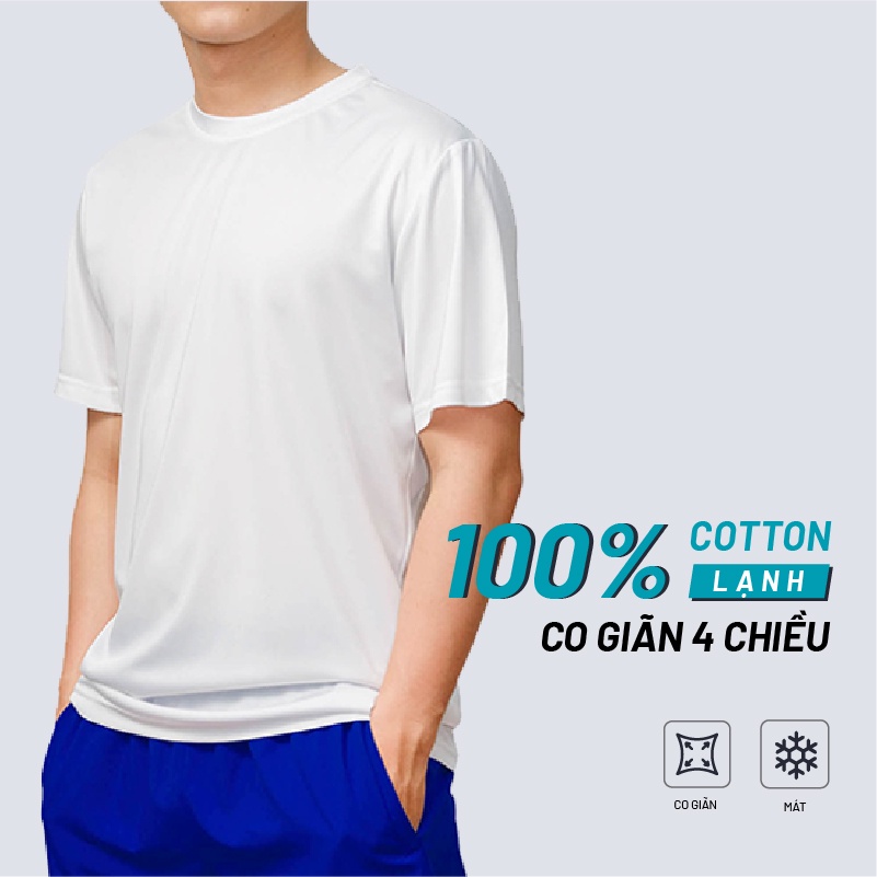Áo thun tay lỡ nam thể thao áo phông nam chất liệu thun lạnh co giãn 4 chiều thoáng mát không xù lông nhão khi giặt | BigBuy360 - bigbuy360.vn