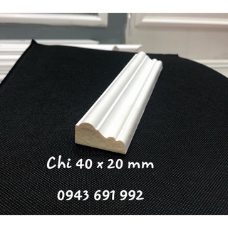 Chỉ nhựa xốp PU lệch bản 4cm thích hợp sơn tường thay đổi màu sắc