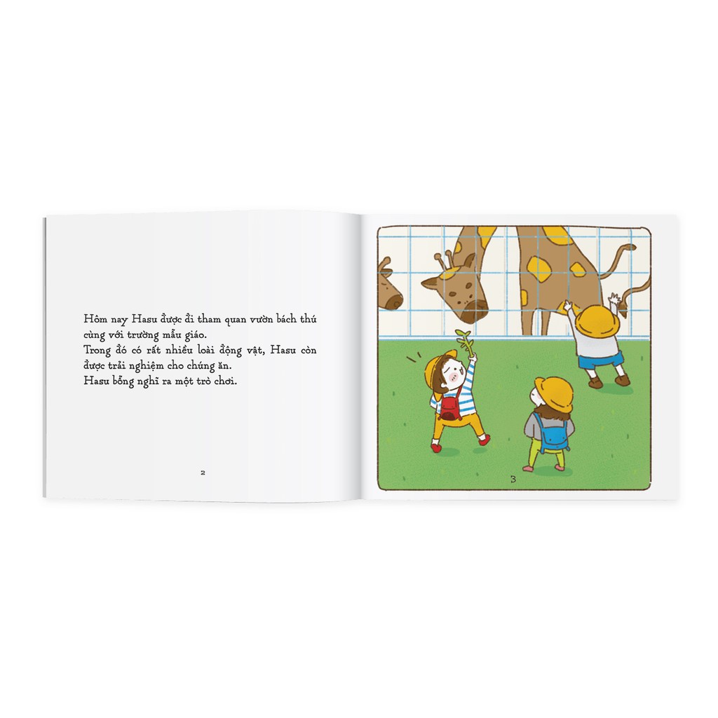 Sách Ehon - Combo 4 cuốn Những Câu Chuyện Kì Lạ Của Hasu cho bé 3-6 tuổi ( lẻ tùy chọn)