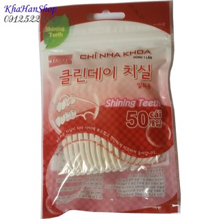Tăm chỉ nha khoa Lovely - một gói 50 chiếc