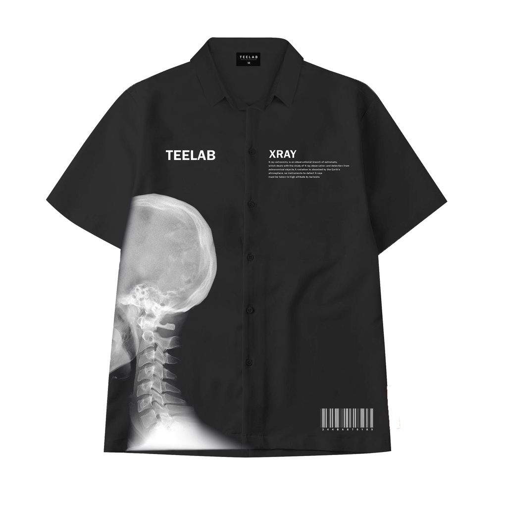 Áo Sơ Mi Nam Nữ Ngắn Tay Unisex Teelab X-Ray Special SS026