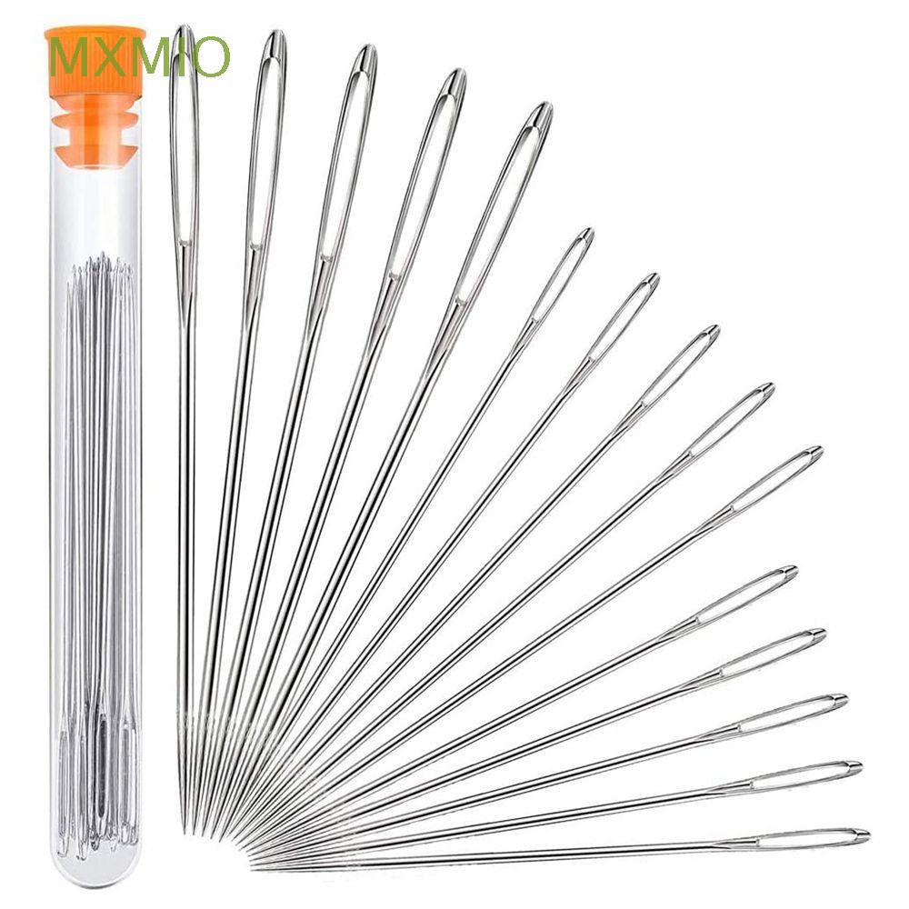 Set 15 / 30 kim thêu bằng thép không gỉ cỡ lớn chống gỉ tiện dụng