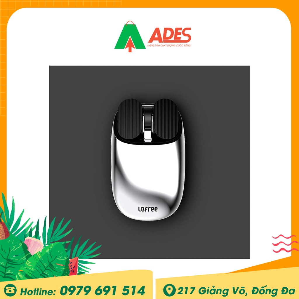 Knight Collection Lofree Silver Set Limited Bluetooth - Bàn phím Cơ và Chuột không dây - Cao Cấp Bảo hành 6 Tháng