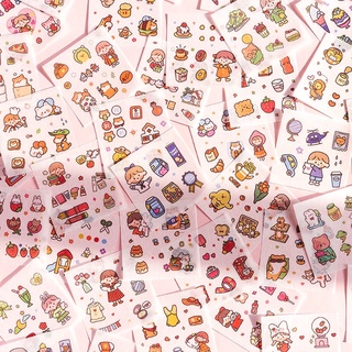 💥MỘT TẤM STICKER TRANG TRÍ DỄ THƯƠNG DÁN SỔ BÌA SÁCH💥