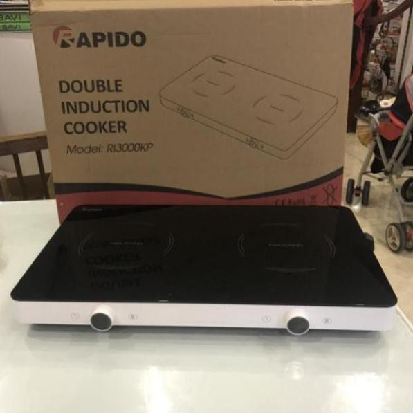 BẾP TỪ ĐÔI DƯƠNG RAPIDO RI3000KP-Chính hãng