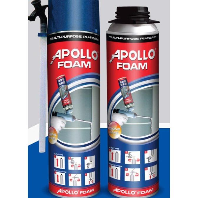 Keo Bọt Nở Apollo Foam Siêu Dính, Giảm Tiếng Ồn, Giữ Nhiệt Tốt