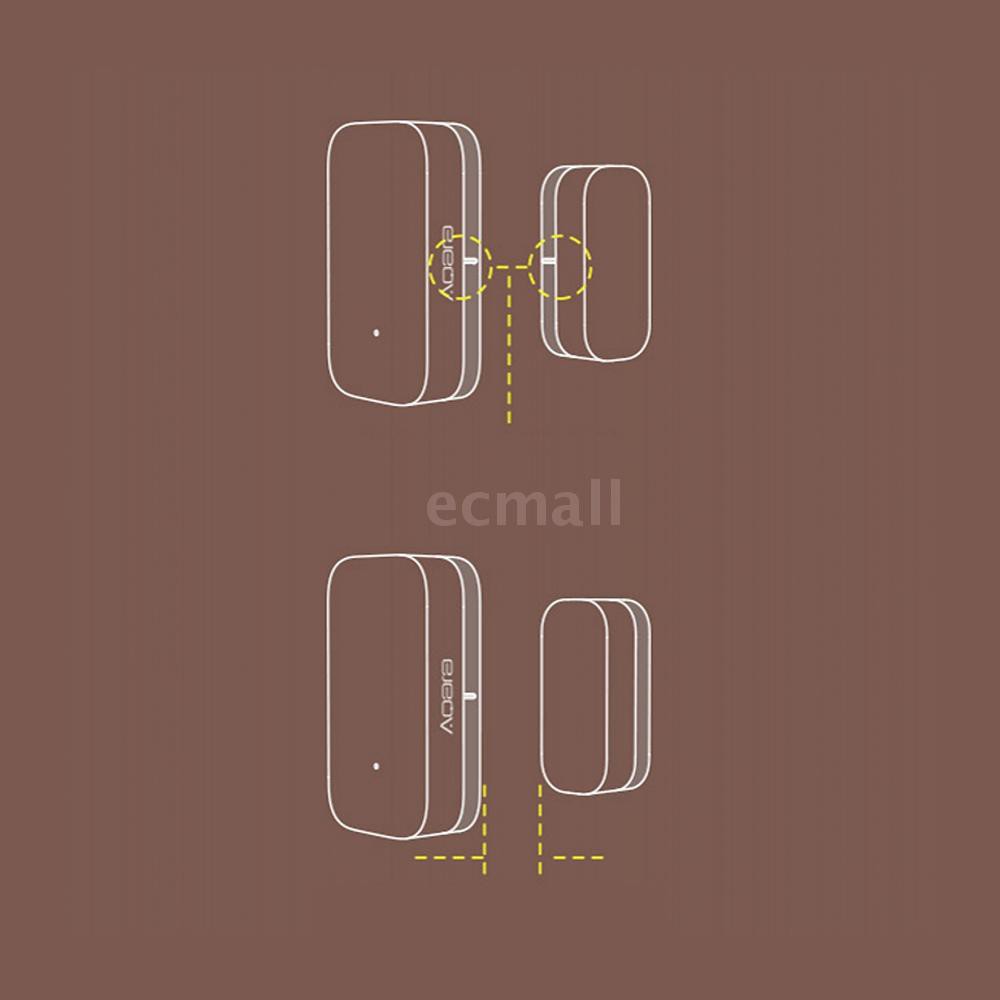 Ecmall Xiaomi Aqara Door and Window Sensor ZigBee Wireless Connection APP Control Smart Home Devices | BigBuy360 - bigbuy360.vn
