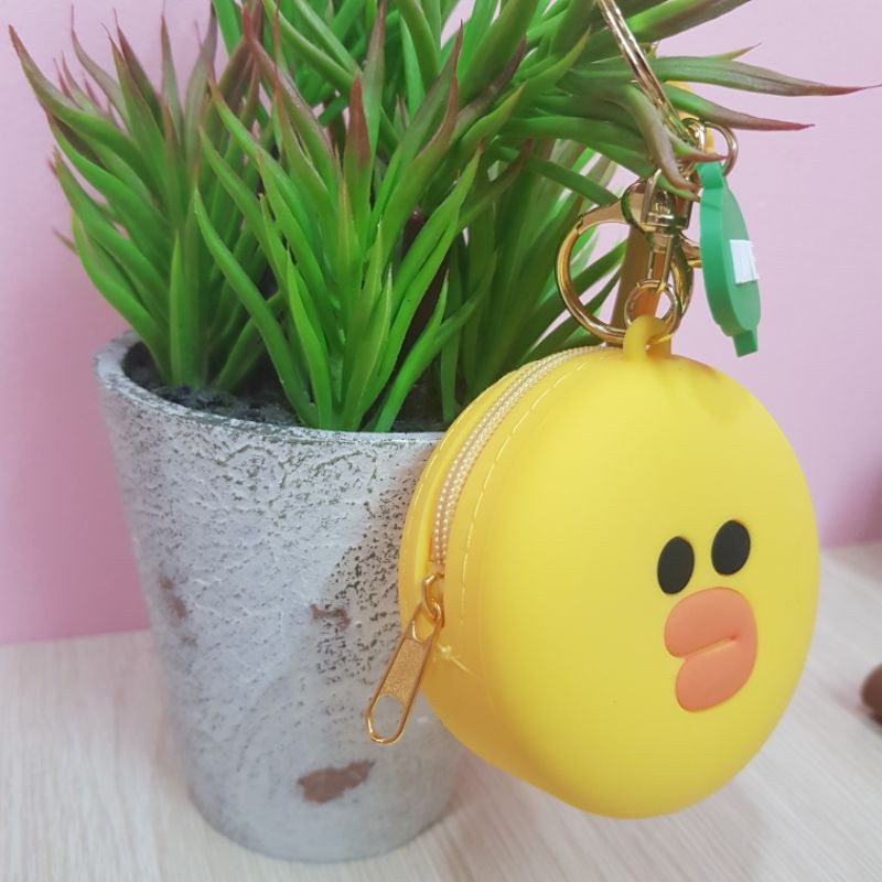 Móc khóa ví silicon