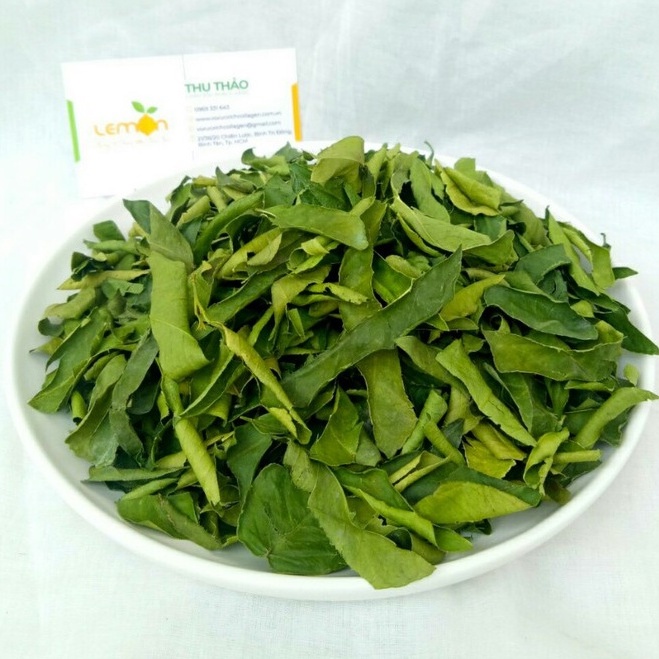 [20g-100g] Lá chanh sấy khô làm khô gà lá chanh, nấu món Á, nấu nước xông - SỈ GIÁ TỐT