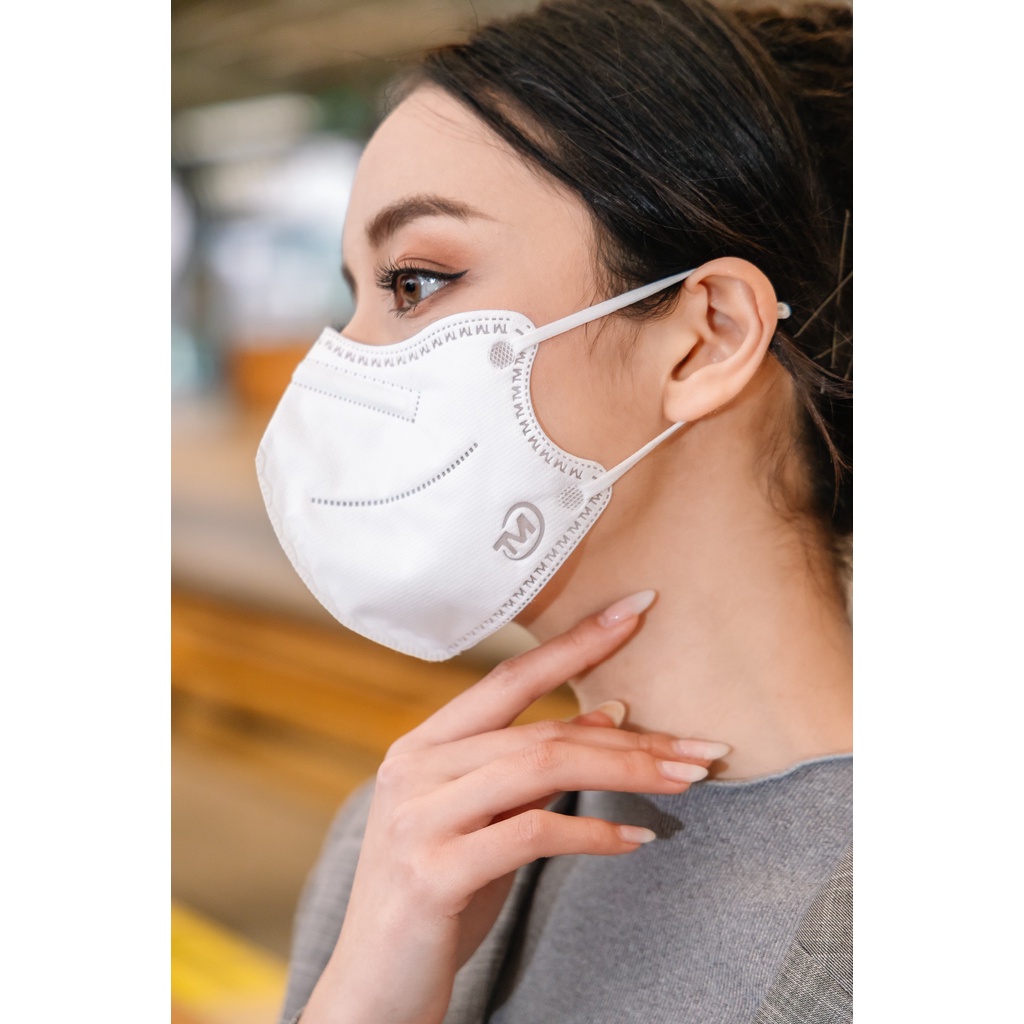 [50 chiếc] Khẩu trang 6D (TM.N95) Mask Platinum, Kháng khuẩn, chống bụi mịn - Chính hãng công ty Tuấn Minh