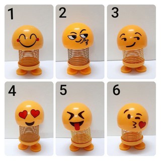 sỉ 36 con ICON LÒ XO MẶT CƯỜI NHÚN (sẵn hàng) - Emoji lò xo