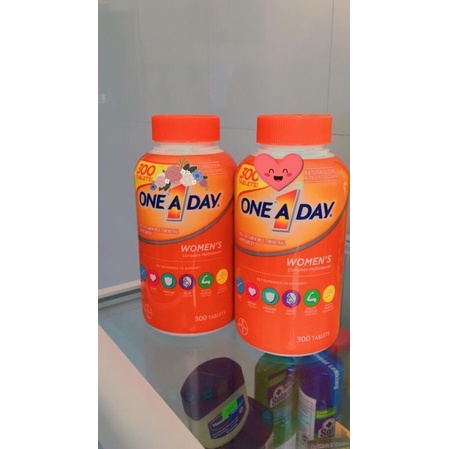 Viên Uống One A Day Women Multivitamin 300 Viên Của Mỹ