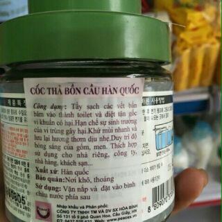 Cốc thả bồn cầu Hàn Quốc