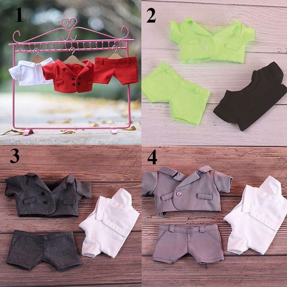 Bộ 3 Quần Áo Thời Trang Cho Búp Bê 20cm