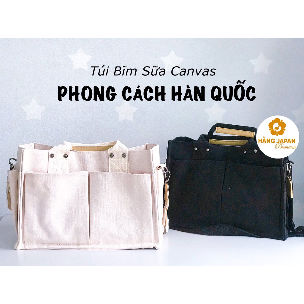 Túi xách bỉm sữa đa năng cho mẹ phong cách Hàn Quốc