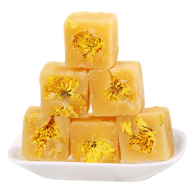 Trà Hoa Cúc Đường Phèn Mật Ong Dạng Viên