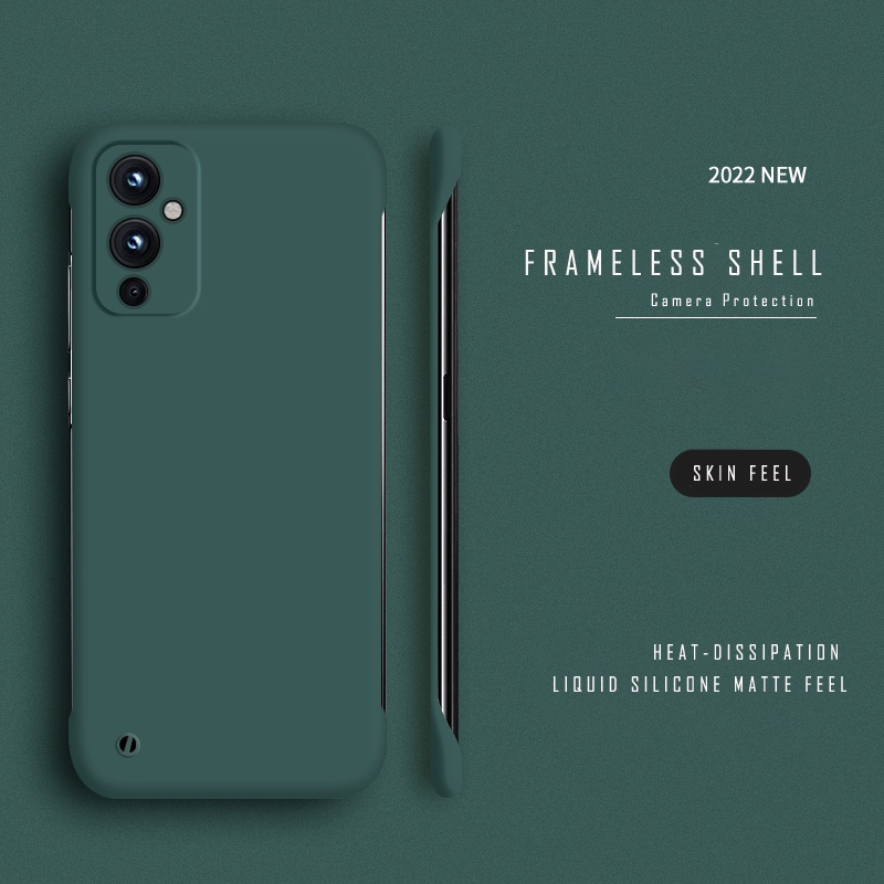 Ốp Điện Thoại PC Cứng Siêu Mỏng Không Viền Cho Oneplus 9R 9RT Oneplus 10 7T 7 Pro
