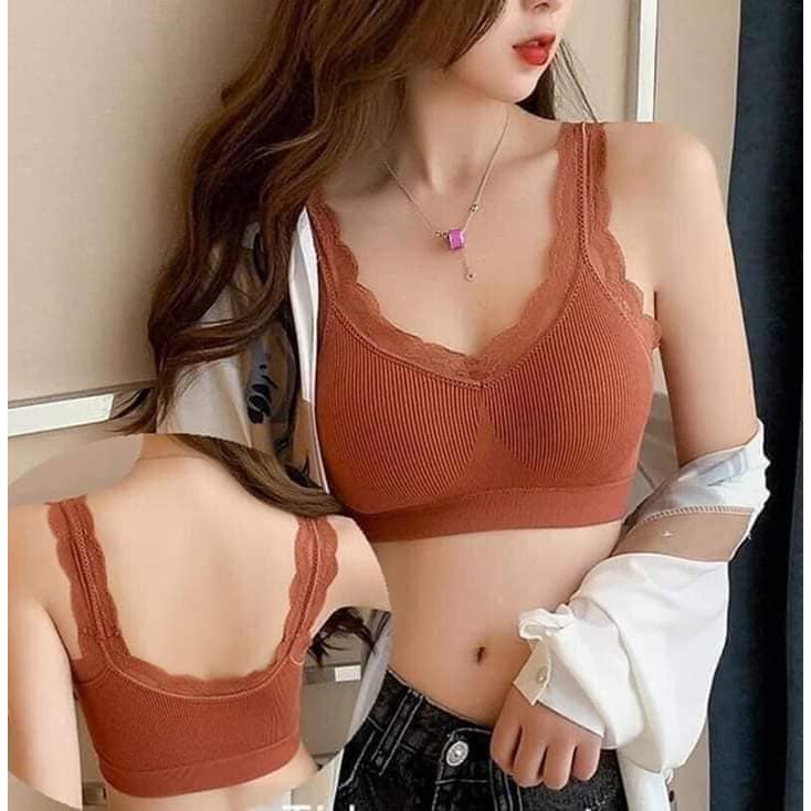 Áo Bra 215 Viền Ren Cho Nữ