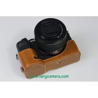 Bao Da Sony A7C - loại halfcase