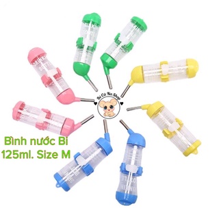 Bình nước bi cho hamster 80 và 125ml ( nhập khẩu xịn chống rỉ )