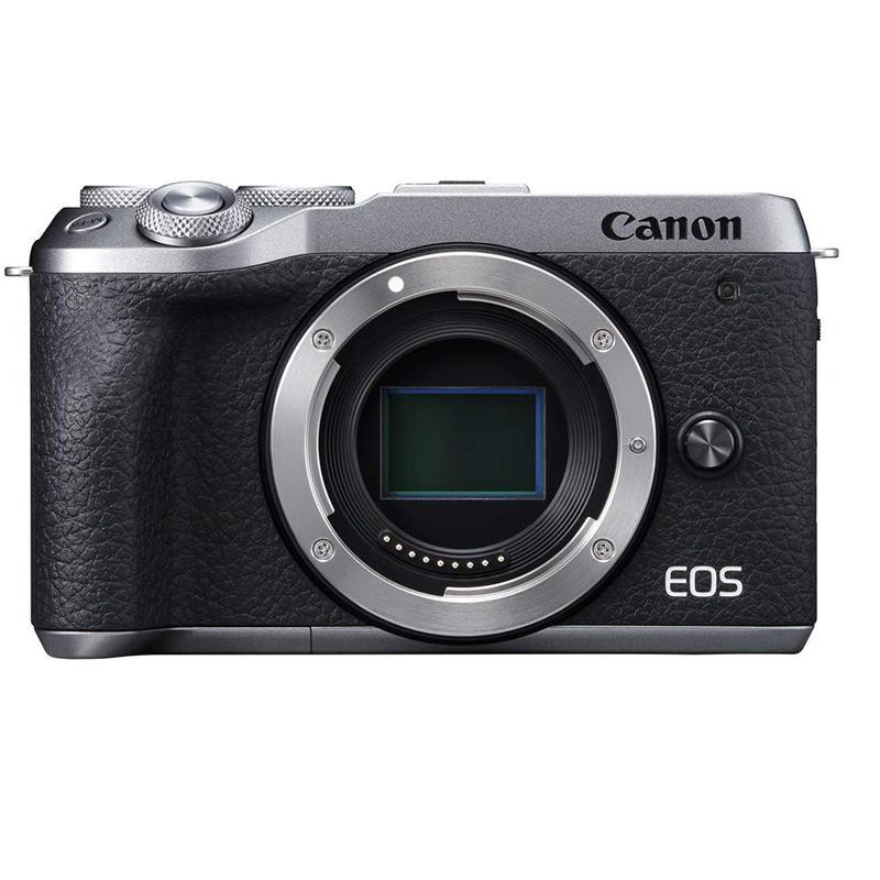 Máy ảnh Canon EOS M6 Mark II Body BK/SIL (Đen/Bạc) - Hàng Chính Hãng Lê Bảo Minh