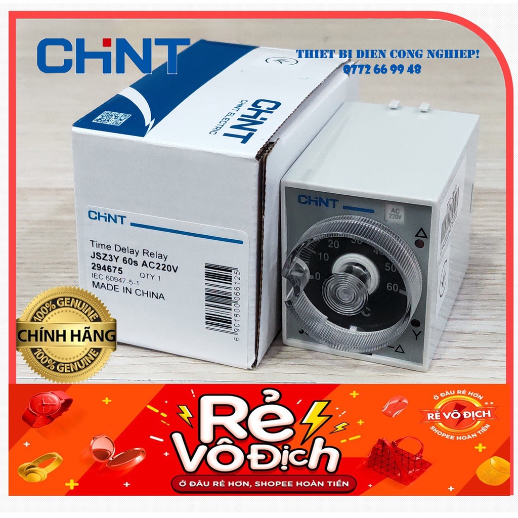 Timer sao-tam giác JSZ3Y Chint