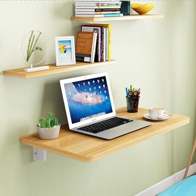 Bàn bàn làm việc gấp gọn treo tường, đa năng làm bàn học, bàn ăn V_Decor