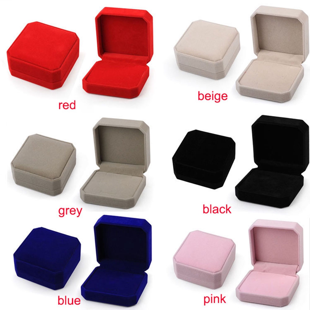 Hộp Nhung Đựng Trang Sức Sang Trọng