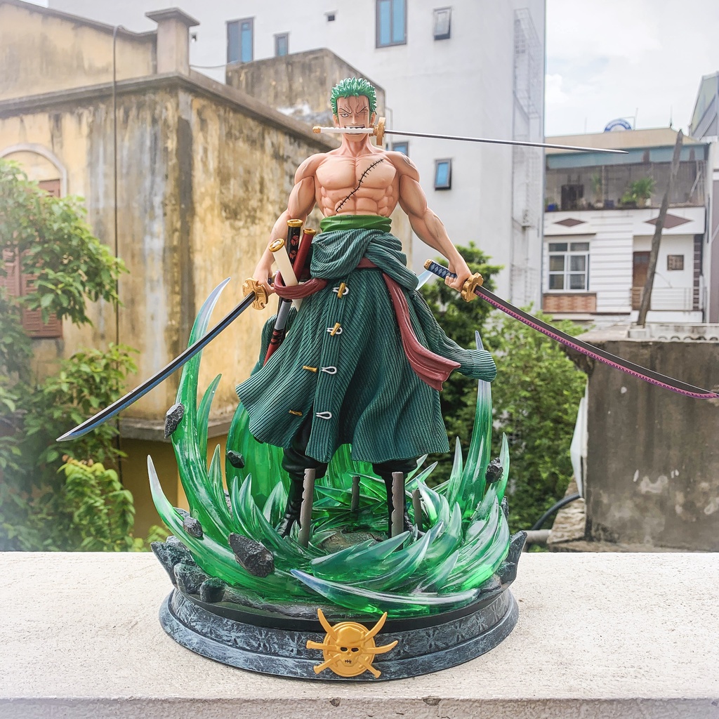 Mô hình zoro hàng mới siêu khủng có 2 thân 4 đầu