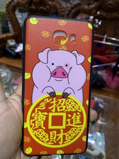 Ốp lưng huawei C9 pro heo chúc tết