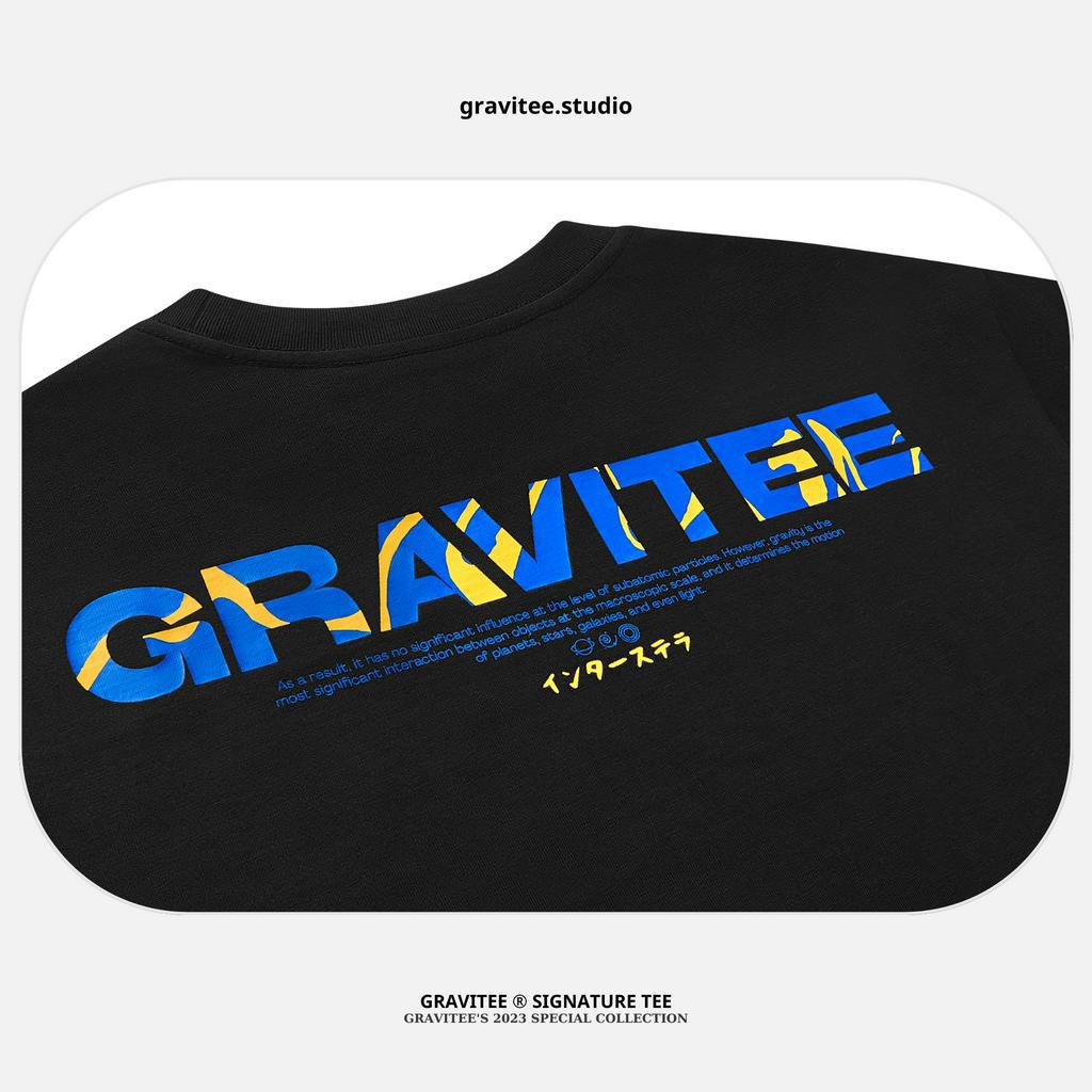 Áo thun Unisex Gravitee Signature/ Black