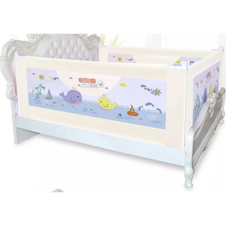 (XẢ KT 1m5 250k/thanh)Thanh chắn giường hạ vải cao cấp