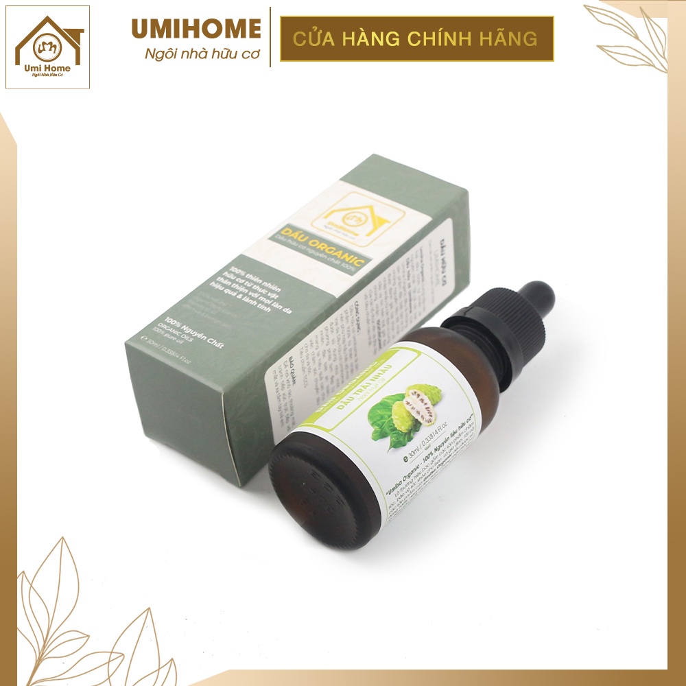 Dầu Trái Nhàu hữu cơ UMIHOME nguyên chất | Noni Oil 100% Organic 30ml