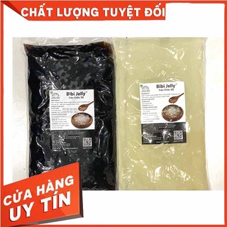 Thạch 3Q - Trân Châu Trắng/Đen Bibi Jelly (gói 2.1kg)