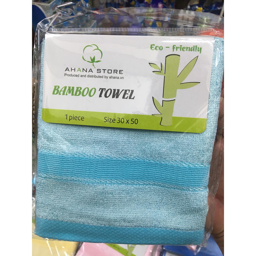 Khăn mặt sợi tre Bamboo Towel loại tốt