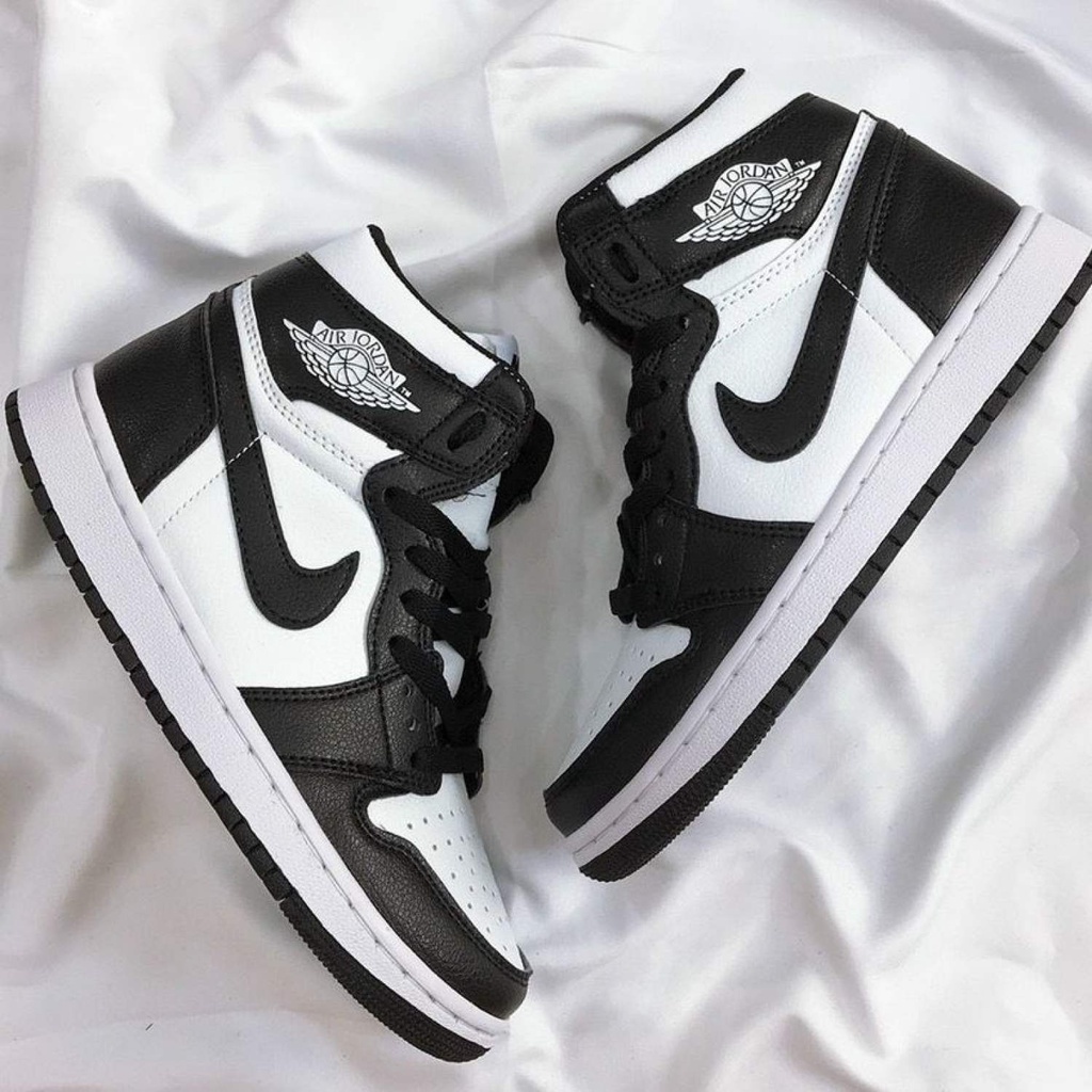Giày thể thao Sneakers nam nữ Cổ Cao đen trắng hàng đẹp