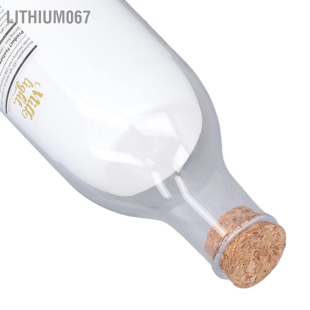 Lithium067 Đèn LED ban đêm Chai sữa Đầu giường ngủ đọc sách để trang trí phòng khách Phòng