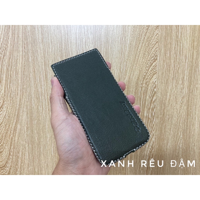 Bao da điện thoại BlackBerry KeyOne Chất liệu da Dê thảo mộc- Màu Nâu