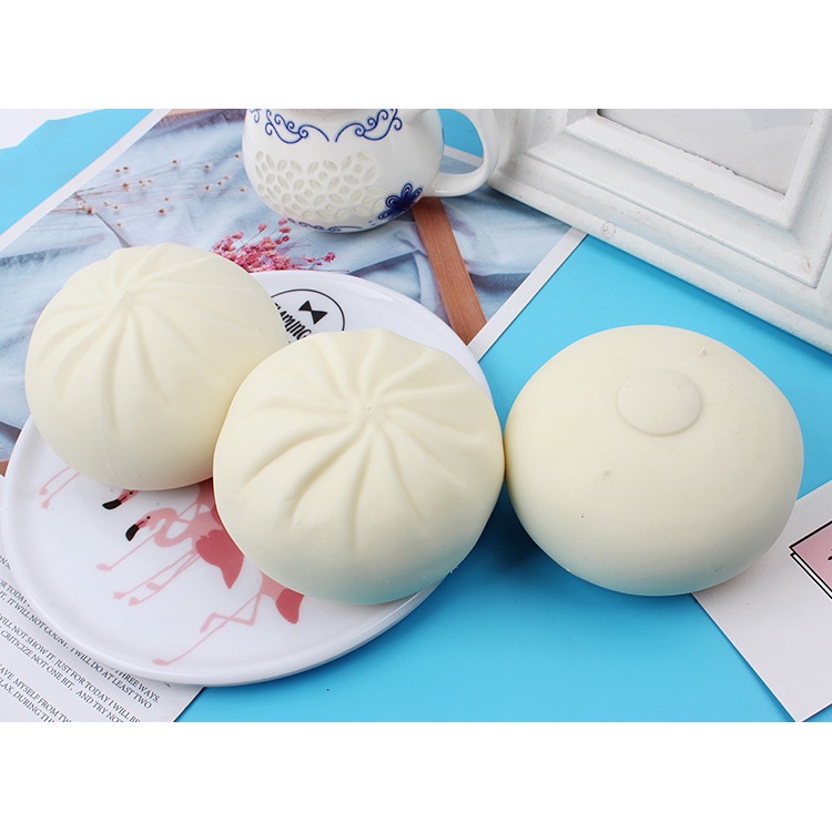 [CÓ HỘP] Squishy mochi bánh bao đồ chơi dẻo giảm stress bóp tay silicon slime slam giảm căng thẳng