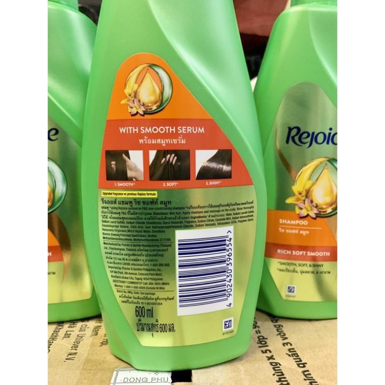 Dầu Gội Đầu Rejoice thái lan 600ml