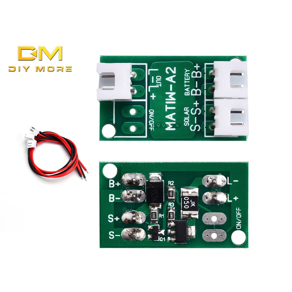 Bảng mạch công tắc đèn đường DIYMORE XH2.54 sạc năng lượng mặt trời chuyên dụng