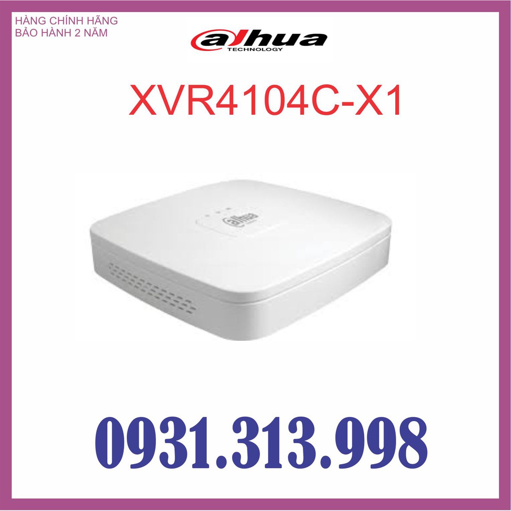 Đầu Ghi Hình 4 KÊNH XVR4104C-X1