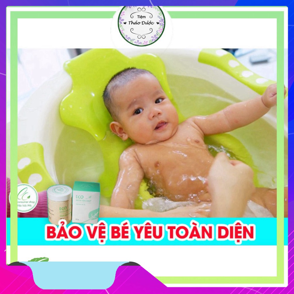 Muối Tắm Bé Thảo dược ECO 400g - MUỐI TẮM BÉ SINH DƯỢC ECO - Muối tắm Eco hoàn toàn tự nhiên an toàn cho bé