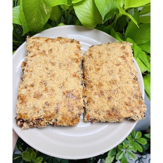 Cơm cháy gạo lứt siêu chà bông