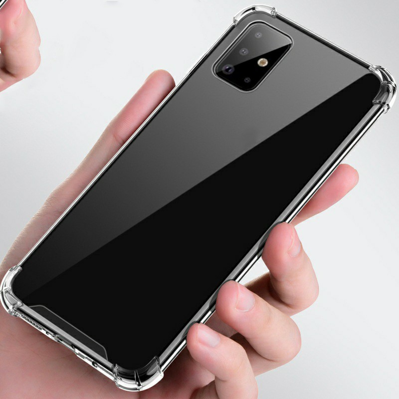 Ốp lưng Samsung A71 / A73 5G / A72 5G dẻo trong suốt lồi 4 góc chống sốc chống va đập mạnh hạn chế ố vàng