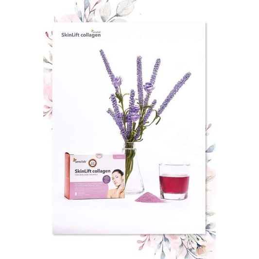 Thực phẩm bổ sung Collagen Skinlift giúp cho da mịn màng, săn chắc hộp 15 túi x 120g