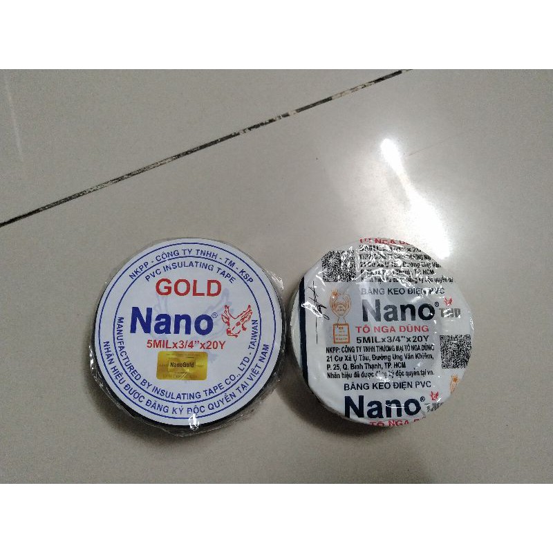 băng keo nano; keo điện pvc; keo gold nano