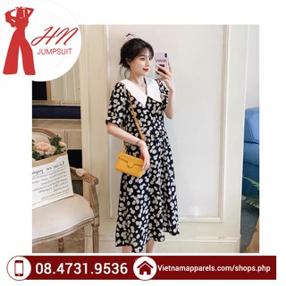 Váy tiểu thư hoa cúc nhí